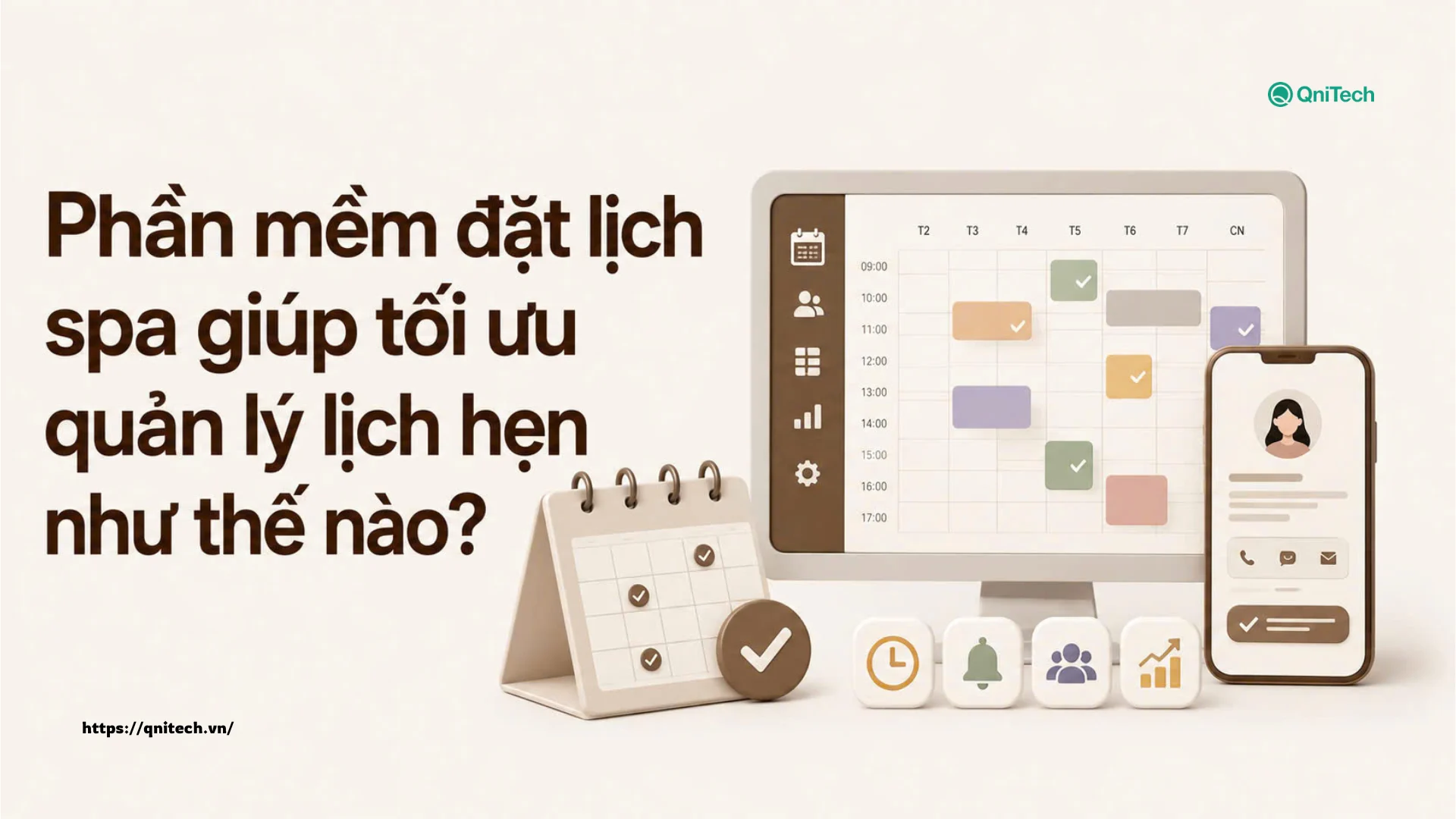 Phần mềm đặt lịch spa giúp tối ưu quản lý lịch hẹn như thế nào