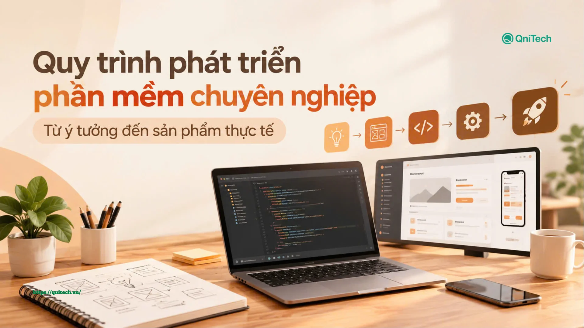 Quy trình phát triển phần mềm chuyên nghiệp - Từ ý tưởng đến sản phẩm thực tế