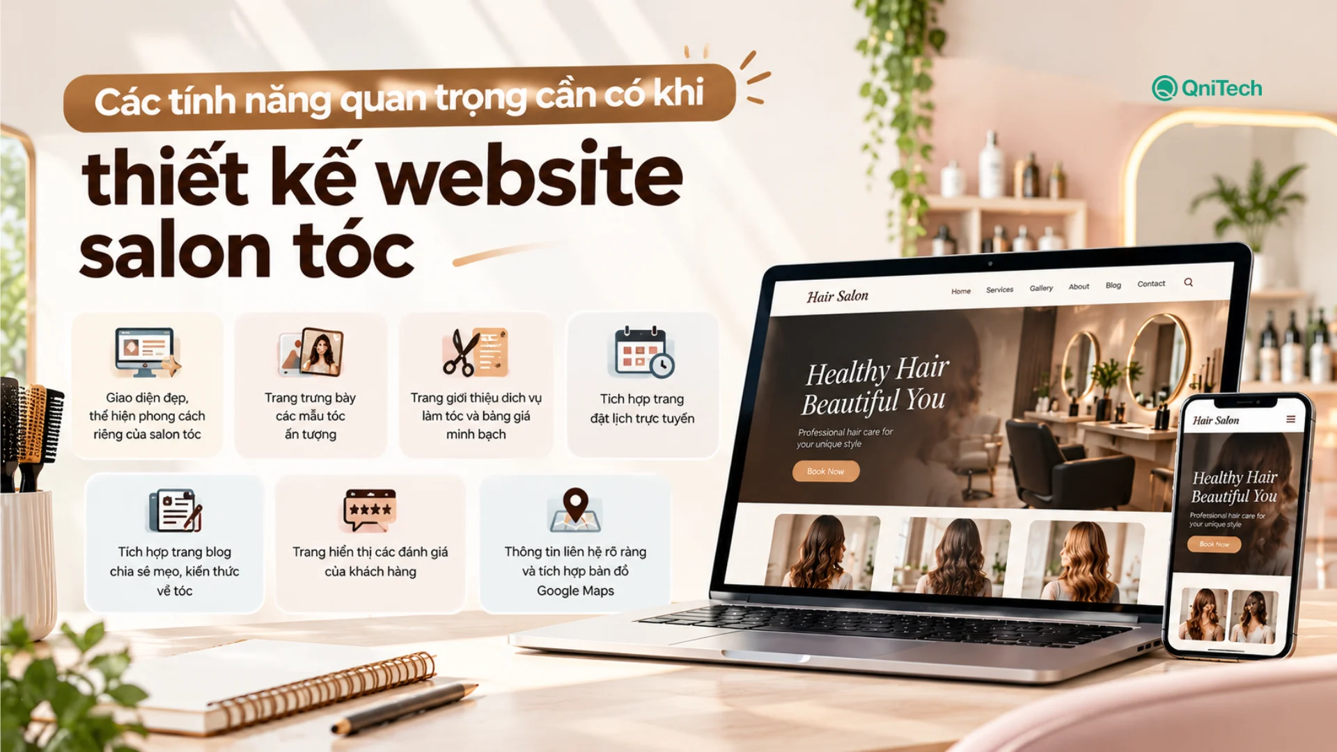 Các tính năng quan trọng cần có khi thiết kế website salon tóc Các tính năng quan trọng cần có khi thiết kế website salon tóc