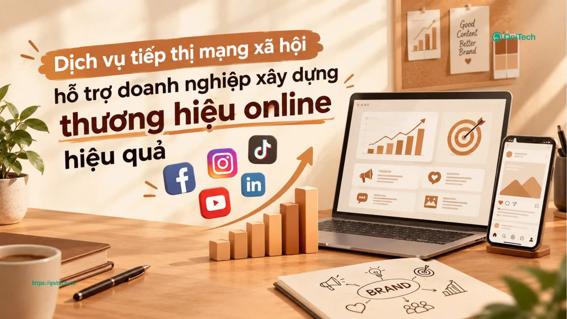 Dịch vụ tiếp thị mạng xã hội hỗ trợ doanh nghiệp xây dựng thương hiệu online hiệu quả Dịch vụ tiếp thị mạng xã hội hỗ trợ doanh nghiệp xây dựng thương hiệu online hiệu quả